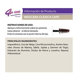 Prosa Rimel Mascara Pestaas 14g Caf 2 Piezas  1 Jabn 50gr La Artesanal                                                                                