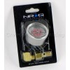 NRG Liquid Filled Fuel Regulator Gauge 100psi Red