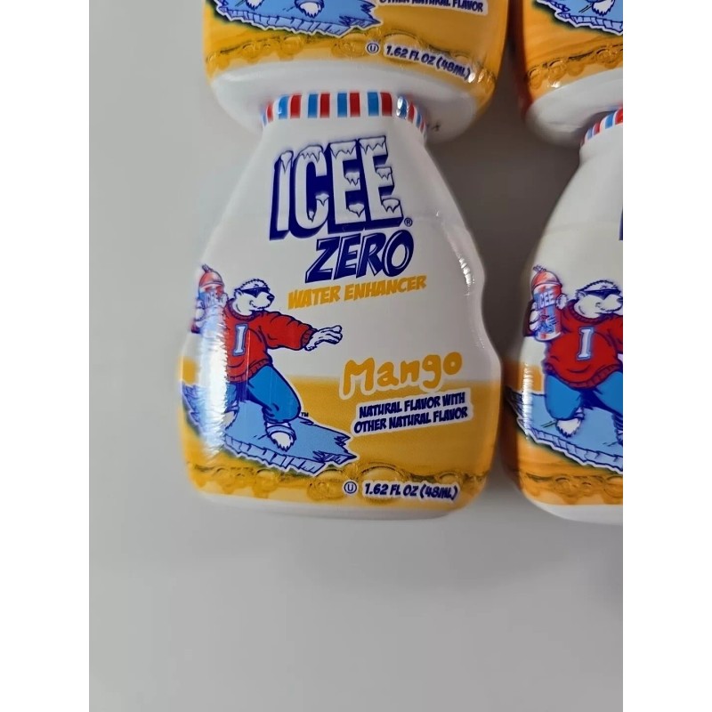 Icee 8 ICEE Zero Calorie Cherry, Blue Raspberry, Orange and