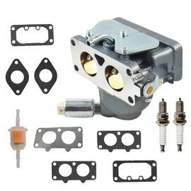 MIA10632 Carburetor Kit Replacement for John Deere L120 LA130 LA135 LA140 LA145 LA150 Lawn Tractor for 20-25Hp Engine