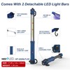 NextLED NT-2220LF-UV LED Underhood Work Light, 2000 Lumen, 8000mAh Rechargeable