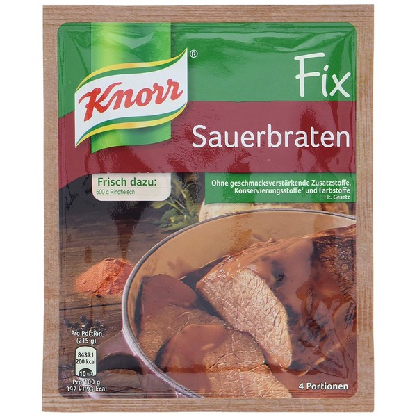 Knorr Fix sauerbraten (Sauerbraten) (Pack of 4)