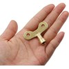 2Pcs Gold Radiator Plumbing Bleed Bleeding Key Solid Brass Radiator