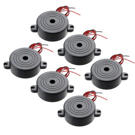 BNYZWOT DC 3-24V Active Piezo Buzzer Electronic Buzzerphone Beep Tone Speaker Alarm Continous Sound 6PCS
