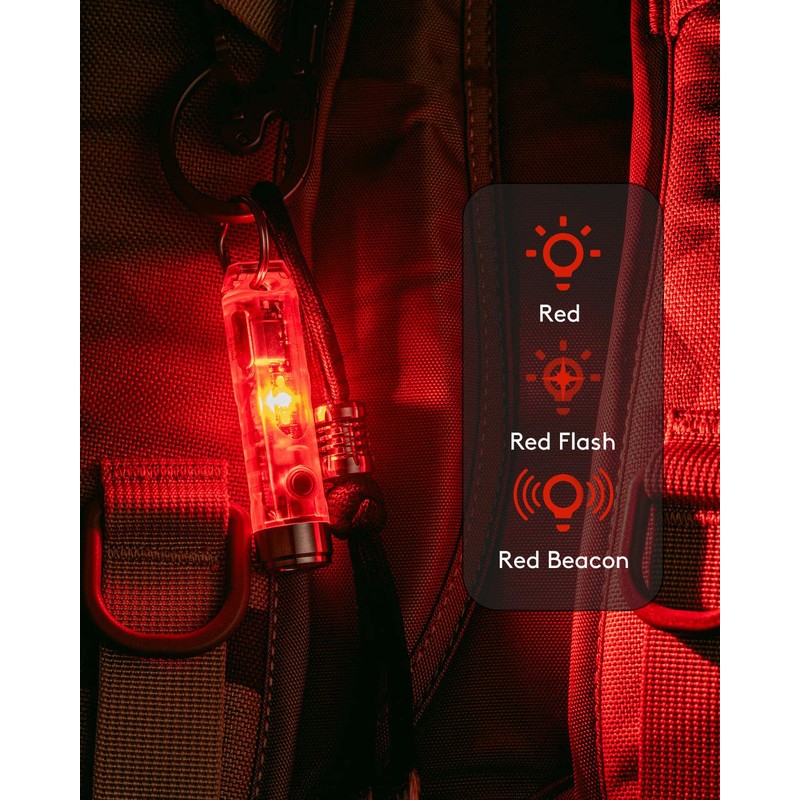 RovyVon Aurora A8 G4 Keychain Flashlight USB C Rechargeable, 5000K,