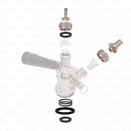 Star Beverage Supply Co. Sankey D Keg Coupler Rebuild Kit - Hose Barbs Seals Washers Check Valve Ball