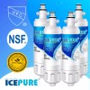 IcePure 4 Pack Fit For LG LT700P ADQ36006101 Kenmore 46-9690