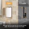 Paper Towel Holder Under Cabinet, Wall Mount, One-Handed Tear, Stainless