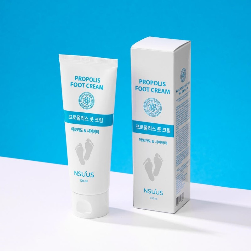 Ensus Propolis Foot Cream 100ml 3pcs / 엔수스 프로폴리스 풋크림