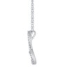 Fifth and Fine 1/4 CTW Natural Diamond Heart Pendant Necklace