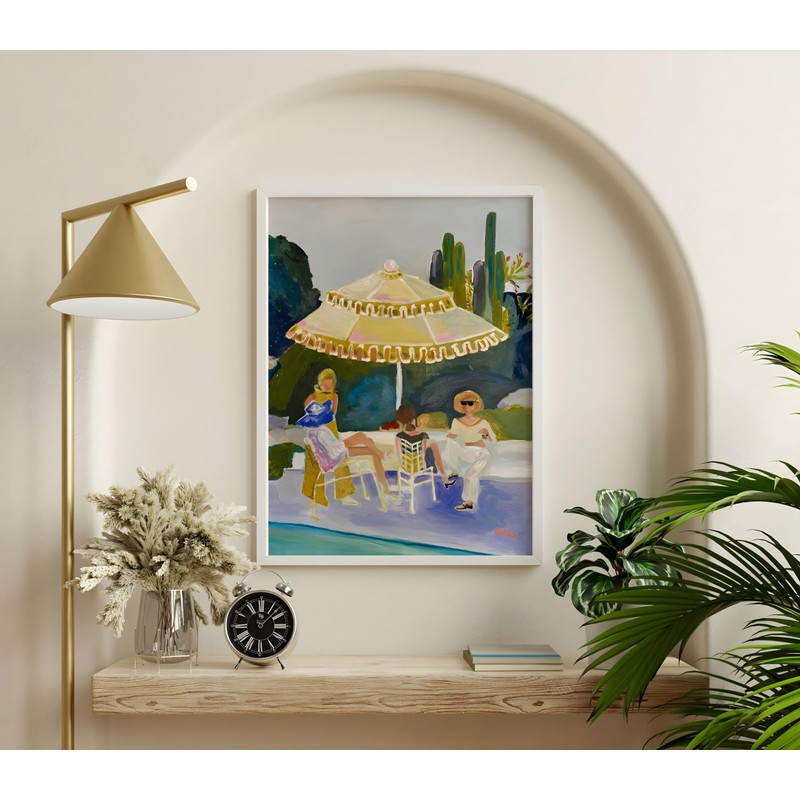 Poster Palooza 12x4 or 4x12 Frame White Solid Pine Wood