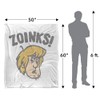 SCOOBY DOO! Superweiche Kuscheldecke von Silky Touch, 152 x 127