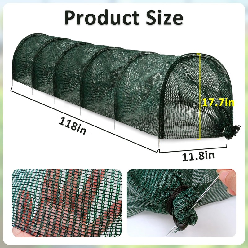 warmfarm 2 in 1 Portable Greenhouse Protection from Sun Heat,Garden