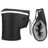 QWORK Motorcycle Handlebar Gloves Winter Thermal Windproof Waterproof with Reflective