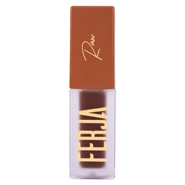 Ferja | Lip Gloss RAW| Tono Café | Brillo para Labios Hidrante | Efecto Volumen y Acabado Natural | 5 ml