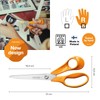 Fiskars Classic Universal Craft and Fabric Scissors, Right-Handed, Total Length: