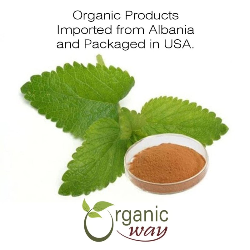 Organic Way Lemon Balm Leaf Cut & Sifted - Herbal