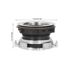QANYEGN Garbage Disposal Sink Flange Kit, Garbage Disposal Flange, 114mm