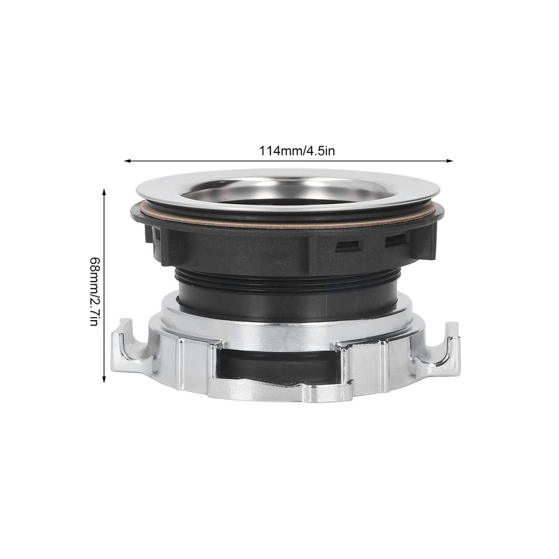 QANYEGN Garbage Disposal Sink Flange Kit, Garbage Disposal Flange, 114mm