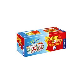 Kosmos 697372 Sound Cube Vehicles Children's Game