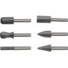 6-piece Taper Milling Set, HSS