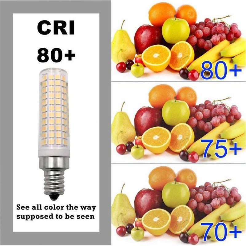 Lxcom Lighting 15W E12 LED Corn Bulb Dimmable 2 Pack-