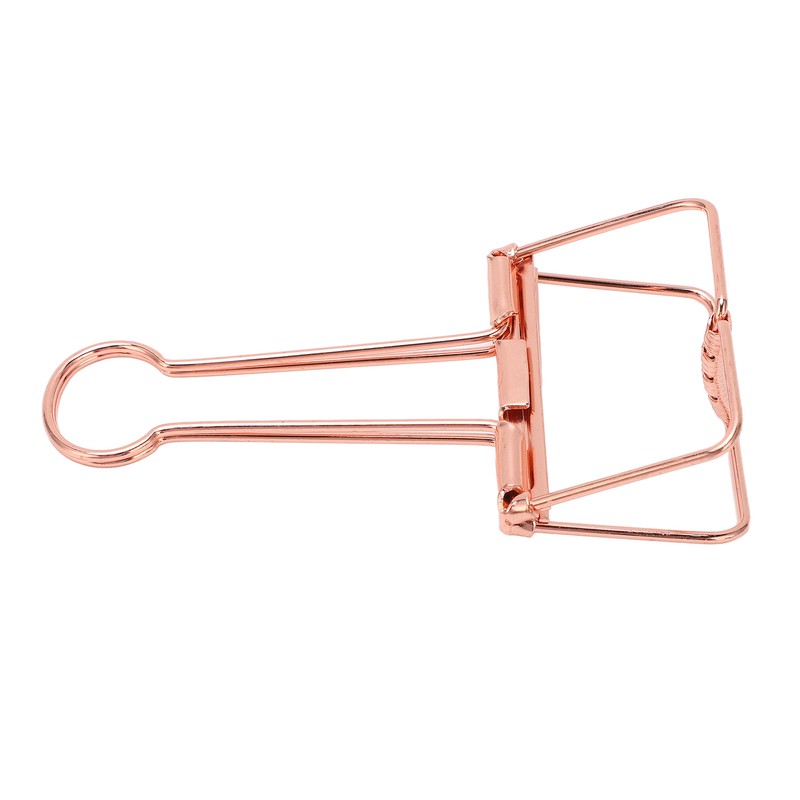 30Pcs Wire Binder Clips 2in Wide Hollow Out Strong Metal