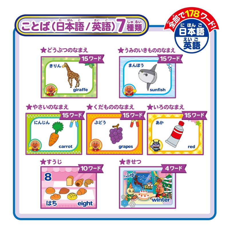 Sega Fave DreamSwitch ANPANMAN Moving Picture Book Projector