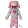 Kimmie, Pink Girl, Full Body, Ventriloquist Style Puppet, 65cm