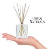 Urban Naturals Lemon Verbena Reed Diffuser Set with Reed Sticks