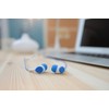 Koss KEB15i B In-Ear Headphone, Blue