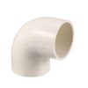 uxcell PVC Pipe Fitting 40mm Slip Socket 90 Degree Elbow