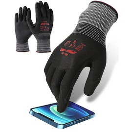 Duerfusa SPIDER-GRIP Work Gloves, 1 Pair (Once Grasped, Never Release It! Incredible Suction Grip) For Transportation, Moving, Warehouse Work, Corporate Corporation, Easy Lift, Easy To Put On And Take