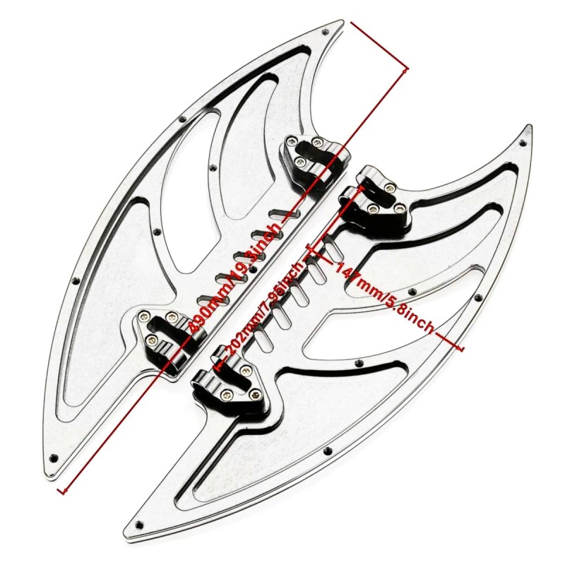 Happy- Motor Motorcycle Blade Rear Pedal Floorboard Heel Toe Shift