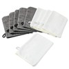 PHOGARY Pack of 10 Face Cloths Wash Mitt Flannel Removal