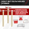 C&T 7 Piece Auto Body Repair Tool Hammer Dolly Set,