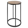 Canarm Birkett Metal Side Table, Brown