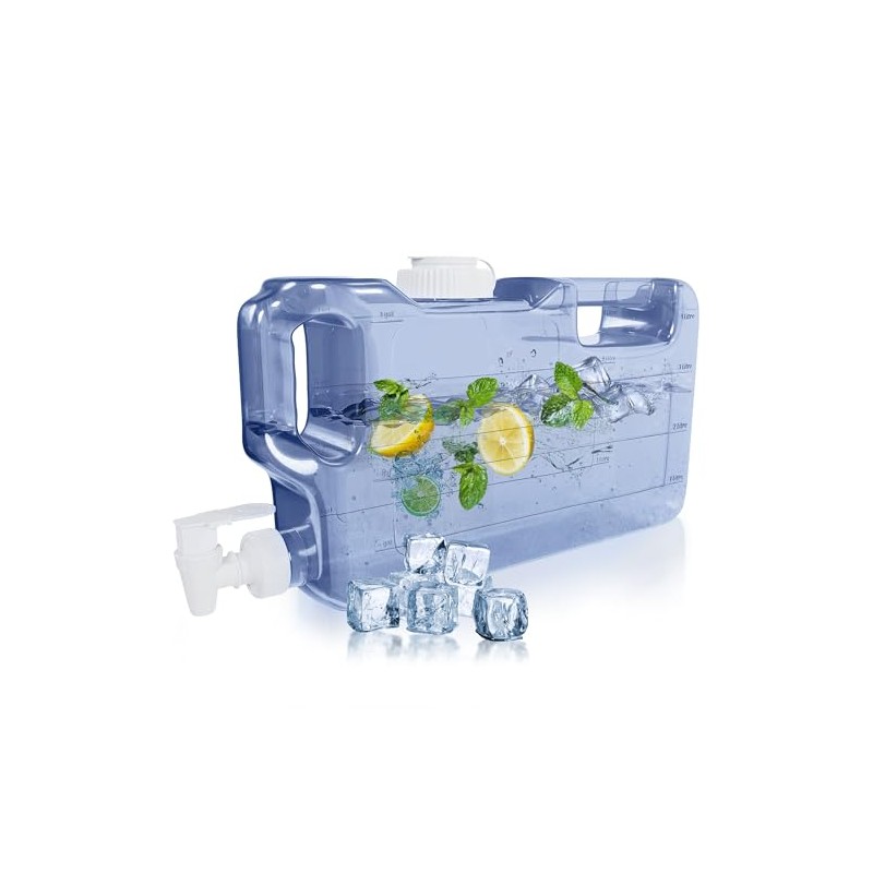Refrigerator Water Dispenser 1.1 Gallon – Leak-Proof Slim Fridge Water