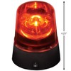 Rhode Island Novelty 4.25" RED POLICE BEACON LIGHT