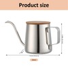 Waylenbo Gooseneck Pour Over Kettle, 12oz/350ml Stainless Steel Coffee Kettle