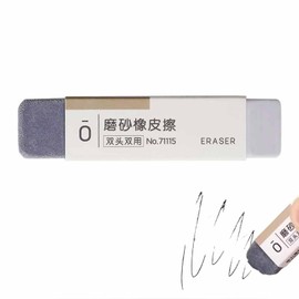1 Pcs Frosted Eraser Sand Eraser Matte Eraser Ink Pen Ballpoint Pen Fountain Pen Ink Eraser Correction Supplies Stationery Office School Supplies for Erasing Ballpoint/Fountain Pen Erasers