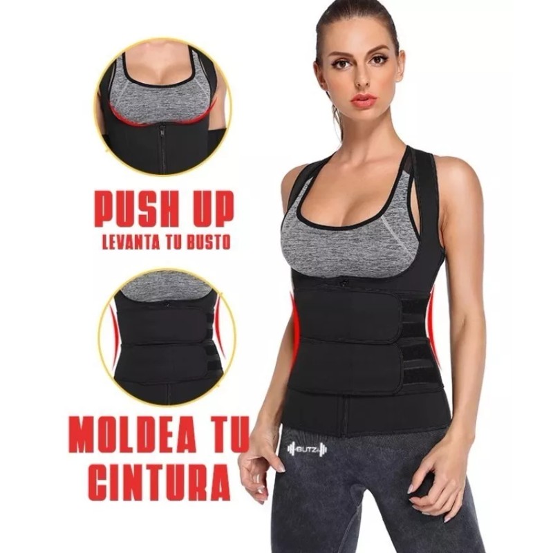 Shaperx Faja Reductora Deportiva Gym Chaleco Quema Grasa 607148 Gyk