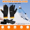 AURUZA Men's Cycling Gloves with 5 Finger Touch Screen, 8