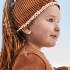 Sterling Silver Highland Cow Rabbit Horse Koala Dog Hypoallergenic Stud Earrings with Safety Screwback Birthday Christmas Earrings Jewelry Gift for Women Animal Lovers (Highland cow)