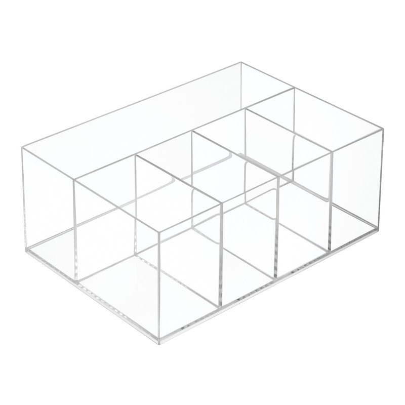 mDesign Makeup Storage for Washbasins or Vanity Tables - BPA
