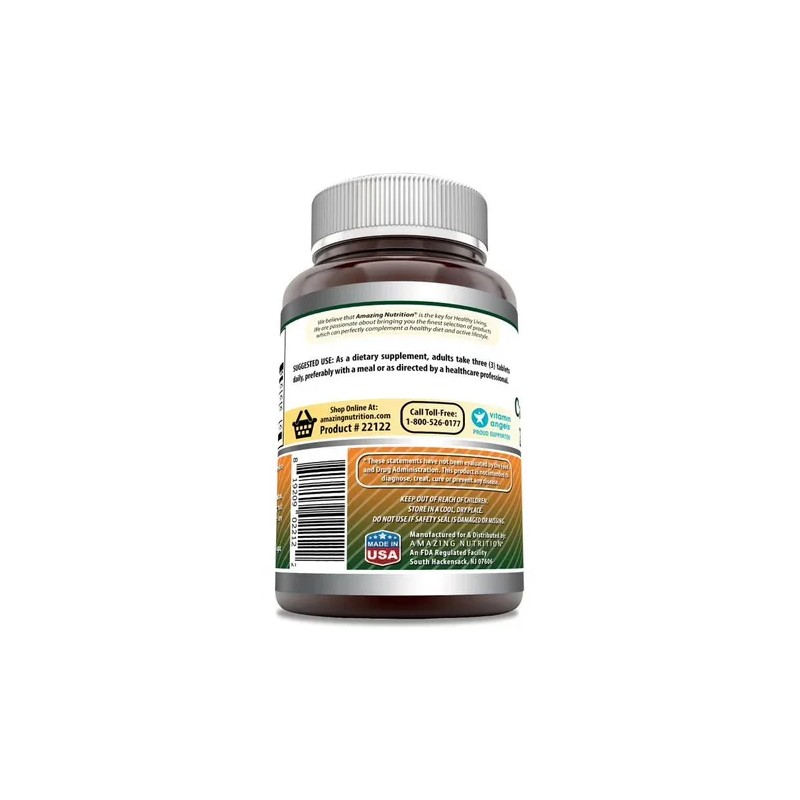 Calcio Magnesio Zinc Vitamina D3 Salud Osea 500 Tabletas Sin