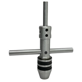 MachEl Precision Pilot Tap Wrench Spindle for Tap, Thread, Drill Press, Lathe (1/4" to 1/2" | 6 to 12 mm)
