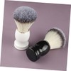 SAFIGLE 2Pcs Soft Hair Shaving Brush for Men Versatile Barber