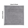 Silver Removable Non-Scratch Wire Dishwashing Rags 20 PCS for Wet