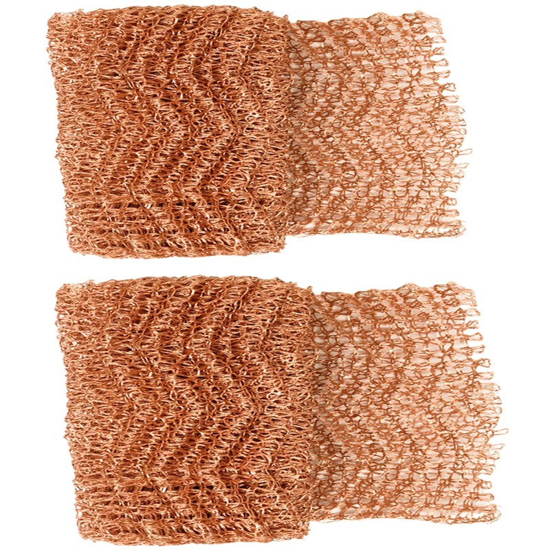 ZHSLDQ Copper Mesh,Pure Copper Wire Mesh, Hole and Gap Filler,